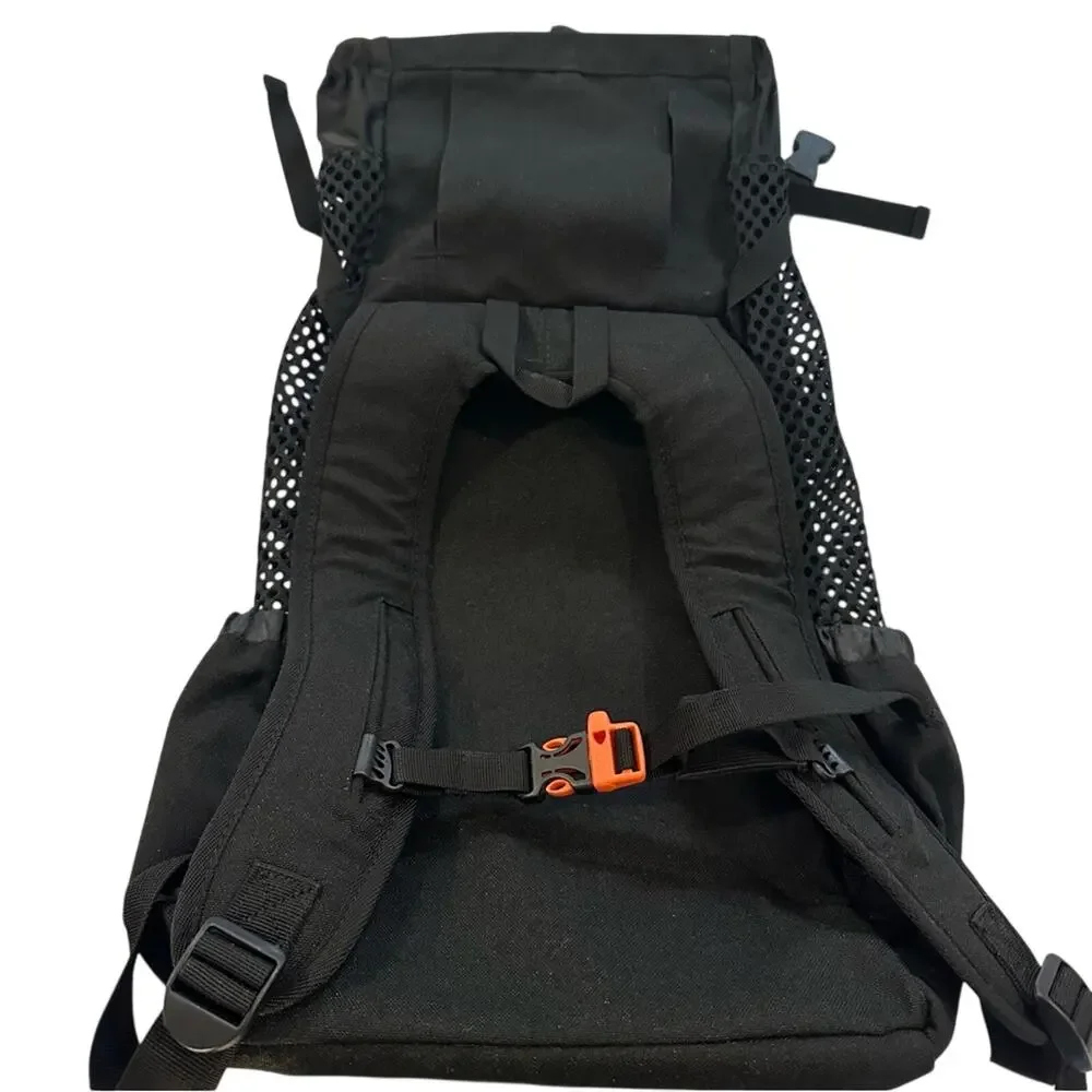 K9 Sport Sack Black Dog Backpack Carrier Size Large EUC - Picture 3 of 6